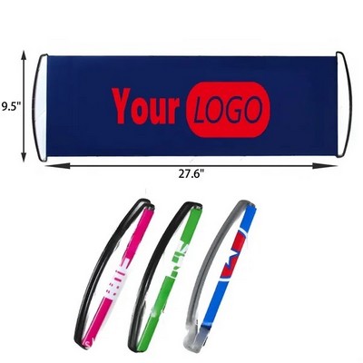 Portable Retractable Handheld Banner