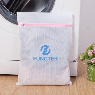 12x16" Zippered Fine Mesh Laundry Bags Laundry Wash Bags for Delicates-Heat Transfer