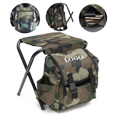 Multi-Function Fishing Backpack Stool