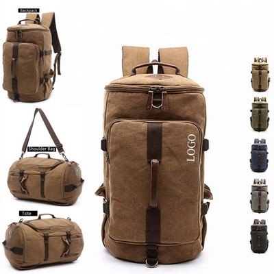 3 In 1 Canvas Travel Duffle Bag.