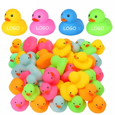 2.16 Inch Multicolor Mini Rubber Duck