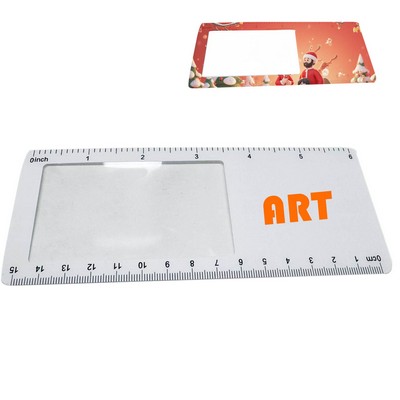 Customized Pvc Magnifier Bookmarks & Business Cards