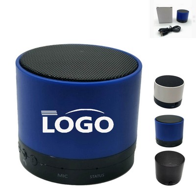Wireless Cylinder Bluetooth Speaker