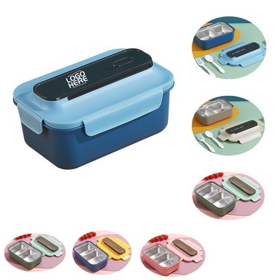 304 Stainless Steel Insulated Lunch Container with Utensils