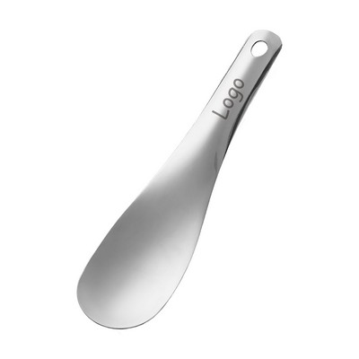 Heavy-Duty Stainless Steel Rice Spoon – Polished Food-Grade Serving Paddle for Kitchen & Buffet Use