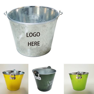 5 Quart Tinplate Ice Bucket