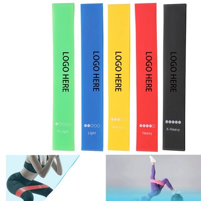 Silicone Yoga Resistance Band Set