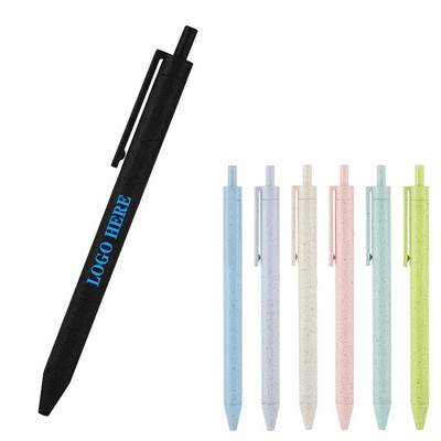 Eco Wheat Straw Click Pen
