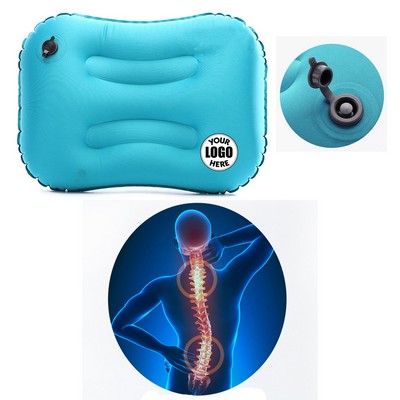 Ergonomic Inflating Pillows For Neck