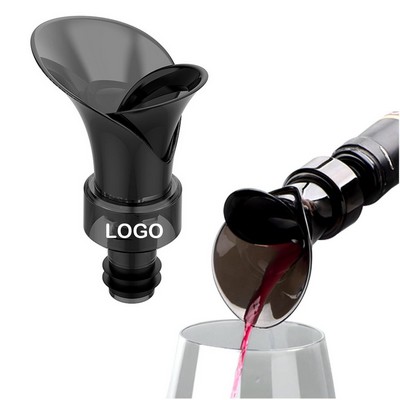 2 In 1 Flower Shape Wine Pourer And Stopper