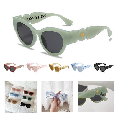 Colorful Round-Frame Sun Shades