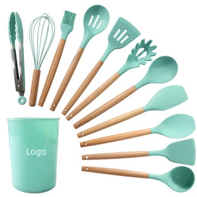 Silicone Cooking Utensils Set For Kitchen 12" 1