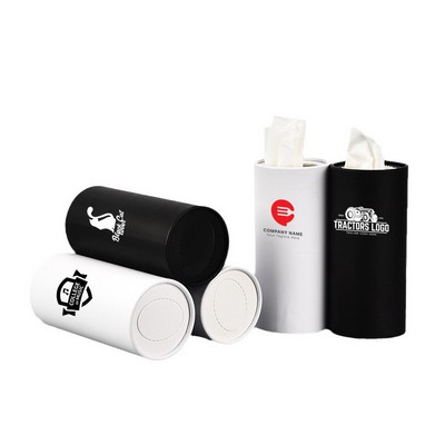 Custom Cylinder Car Tissue Holder
