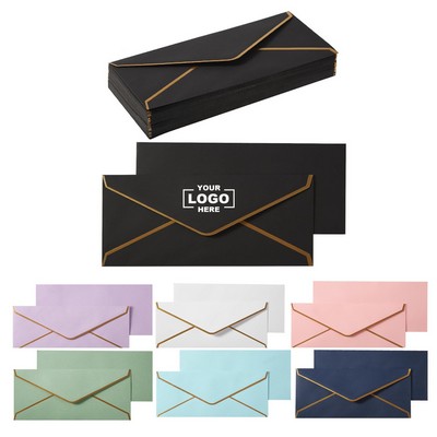 Elegant Gold-Foil Invitation Envelope