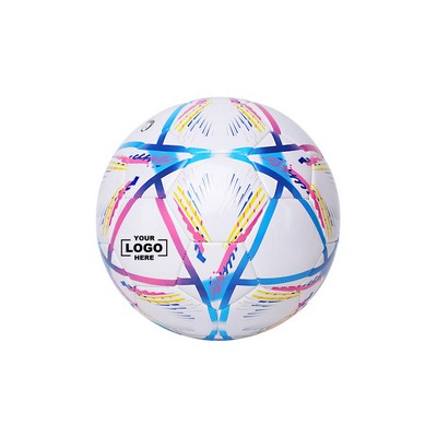 Durable PU Stitched Soccer Ball