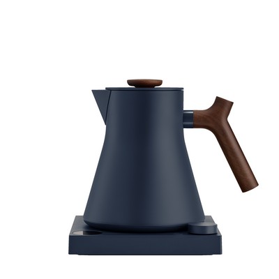 Fellow® Corvo EKG Pro Electric Kettle in Stone Blue w/ Walnut Accents