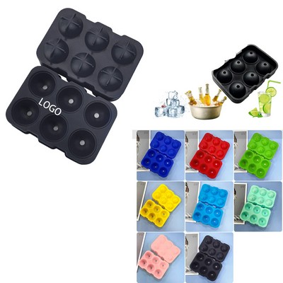 Silicone 6 Ice Cube Mold