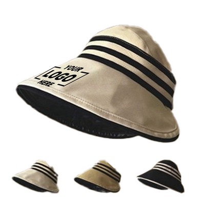 UPF 50+ UV Protection Wide Brim Beach Sun Visor Hat