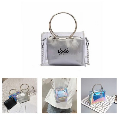 Glam Laser Sequin Tote Bag