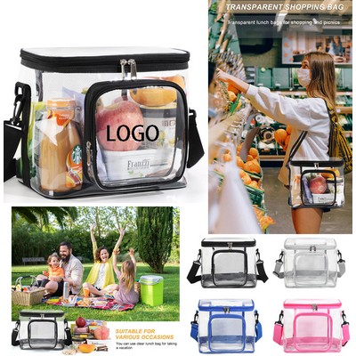 Transparent PVC Lunch Bag