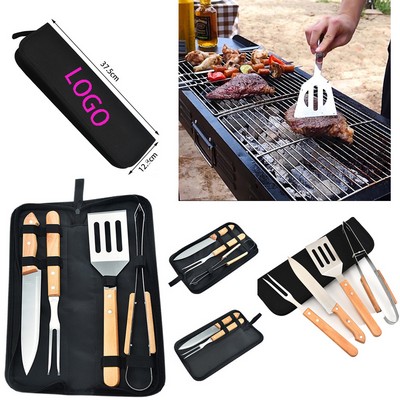 Premium BBQ Tool Set - Durable Stainless Steel Utensils