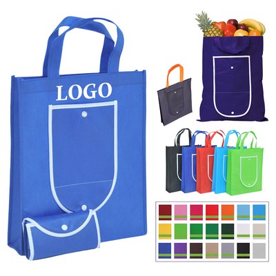Stylish Non-Woven Market Bag with Storage