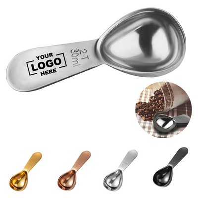 1 OZ 2 Tbsp Stainless Steel Thickened Coffee Scoop