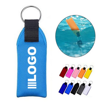 Neoprene Buoyancy Keychain