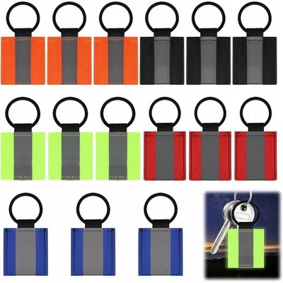 Reflective Keychain Tag