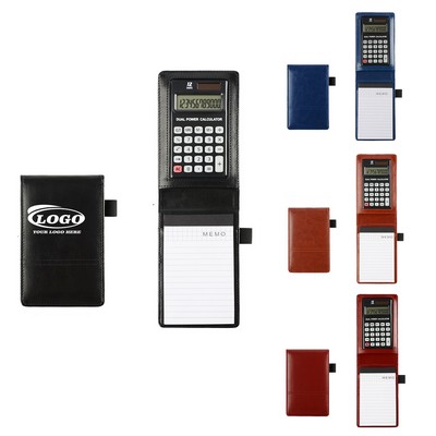 Business Notebook Calculator & Pen Holder