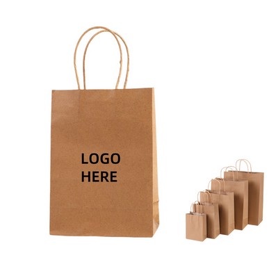 Various Sizes Of Kraft Paper Bags Multiple Uses