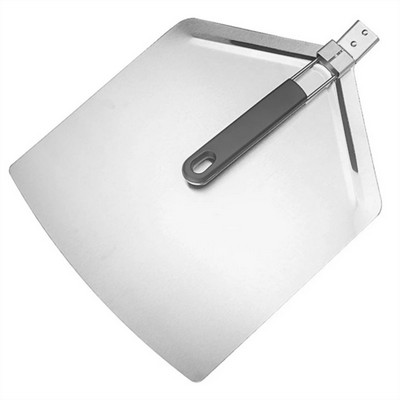 Stainless Steel Metal Pizza Paddle With Folding Handle