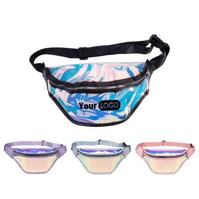 Holographic Clear Fanny Pack