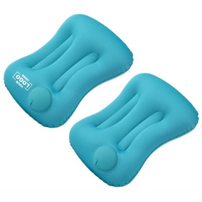 Inflatable Travel Pillow with Lumbar Back Support
