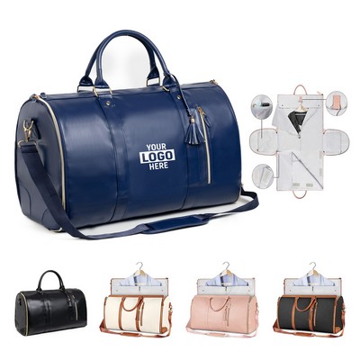 PU Leather Suit Bag