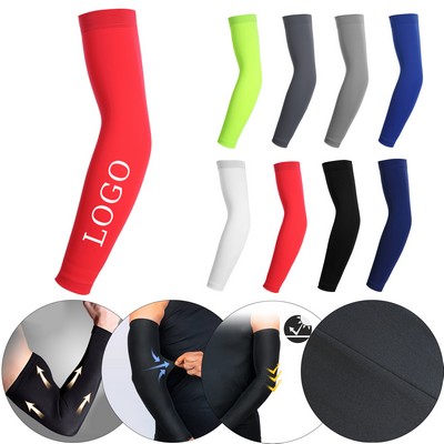Summer Unisex Ice Silk UV Protection Arm Sleeves