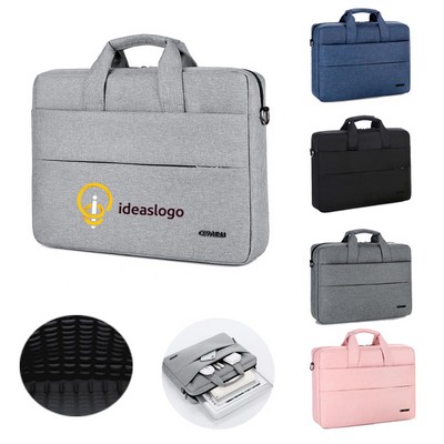 Shock-proof Shoulder Laptop HandBag