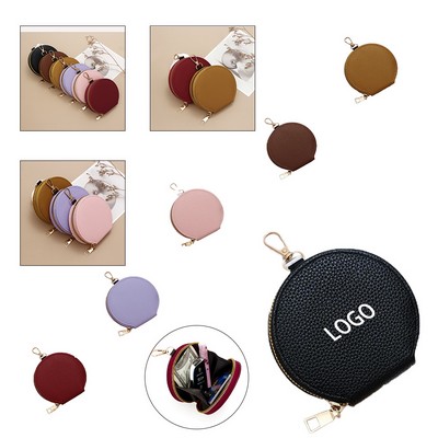 Circular Travel-Sized Coin Holder