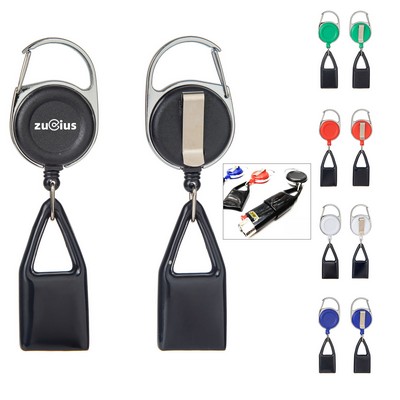 Retractable Lighter Cover Keychain