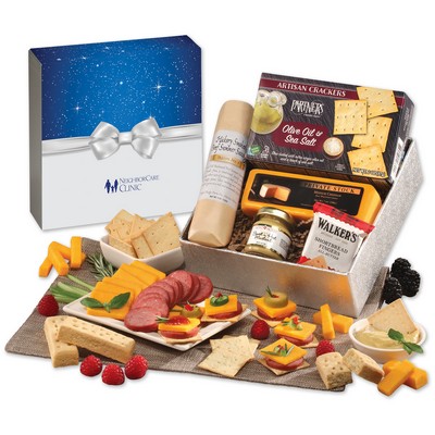 Snack Lover's Gift Box with Bow Sleeve