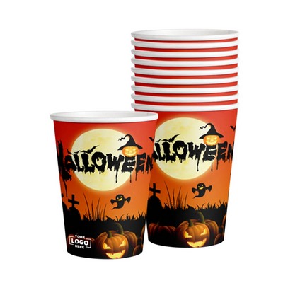 Spooky Pumpkin Party Cups
