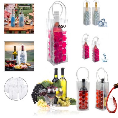Wine cooling jacket with gel insulation