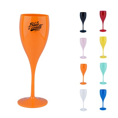 6Oz Plastic Champagne Flutes