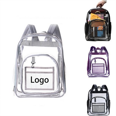 Eco-friendly PVC Transparent Fashion Backpack