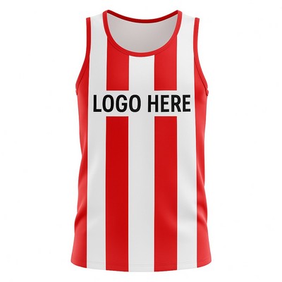 160G Brushed Milk Silk Premium Jersey Style Tank Top