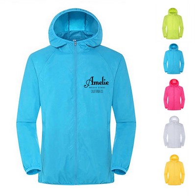 UV Protection and Quick Dry Windproof Skin Coat