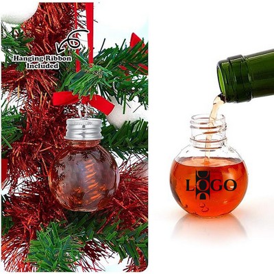 1.7 Oz Ball Shape Drink Bottle - Hangable Party Favorite