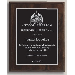 Brass Plaque (9" x 12")