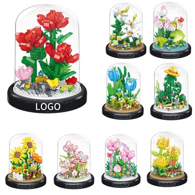 Custom Festival Flower Diy Building Blocks