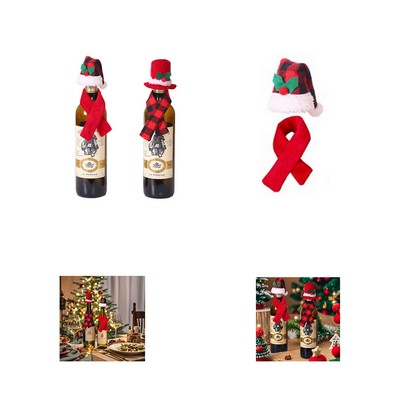 Wine Bottle Hat Scarf Cover